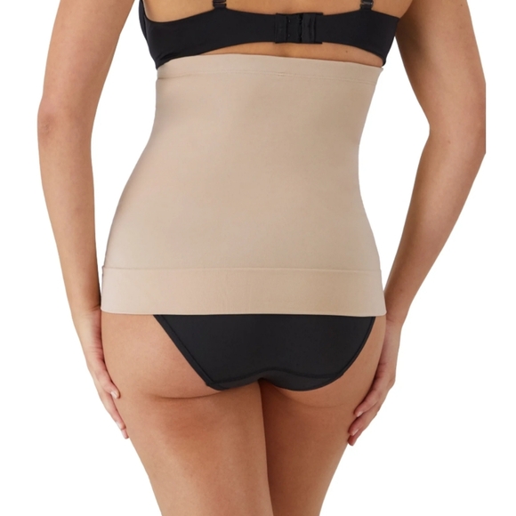 Maidenform Women's Size M (8-10) Shapewear Seamless Waist Trainer Tan - Picture 2 of 4